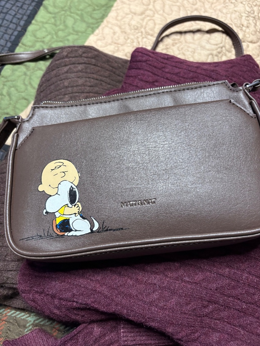 NWOT peanuts crossbody